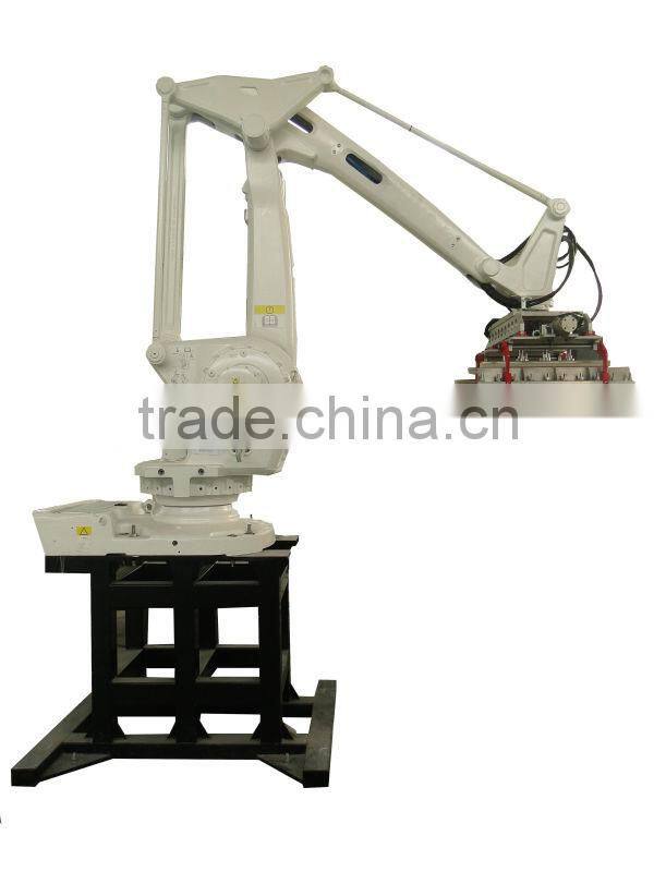 robot palletizer for fertilizer and feed packing