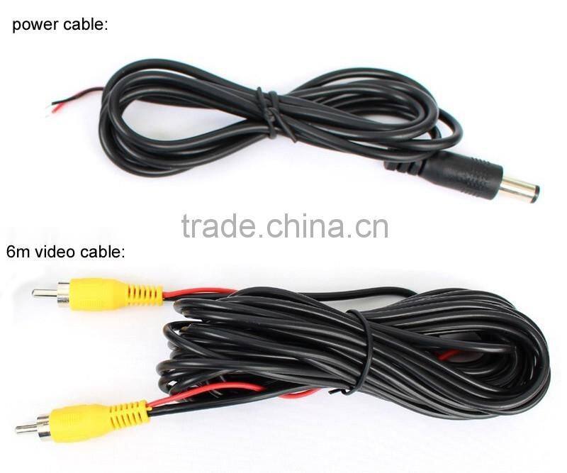 Wide Viewing Angle Waterproof Reversing Camera IR 7 LED Night Vision Car Rear View Camera CMOS imaging Sensor