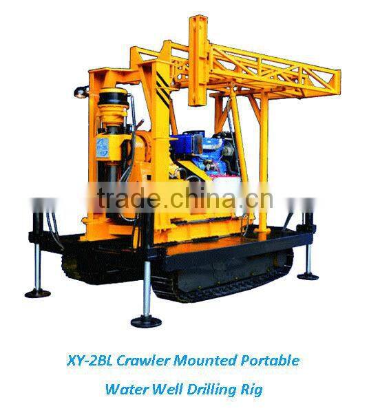 XY-2BL Crawler Mounted Portable Water Well Drilling Rig