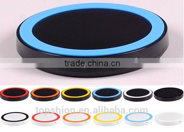 2015 new products wireless charger for iPhone 6, mobile phone qi wireless charger