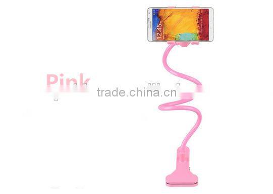 Mobile phone holder flexible phone holder phone clip cellphone holder with big clamp of 120mm