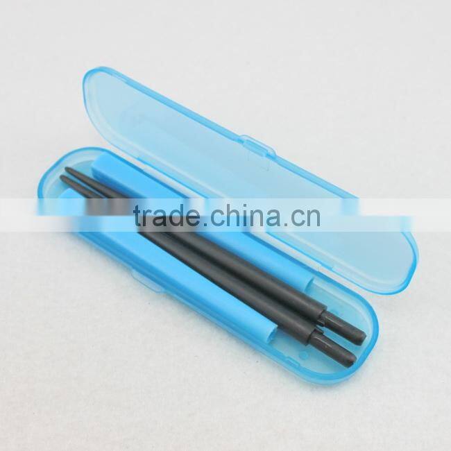 Color chopstick with portable box