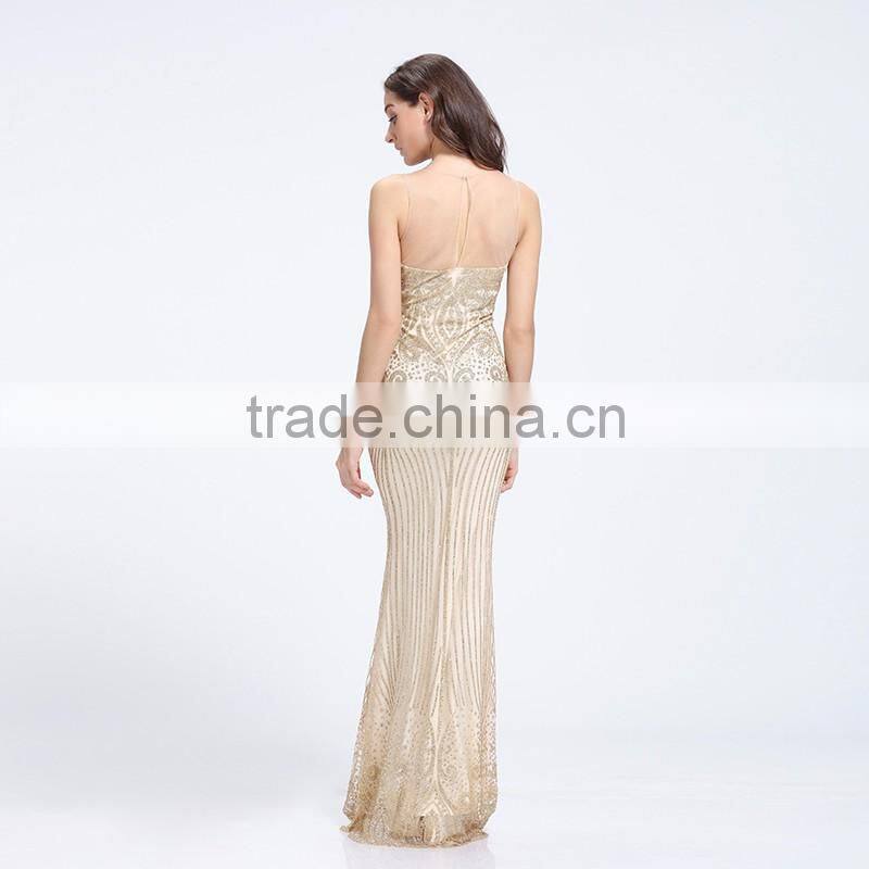 Latest fashion products sexy evening dress with sequin,bling evening dress
