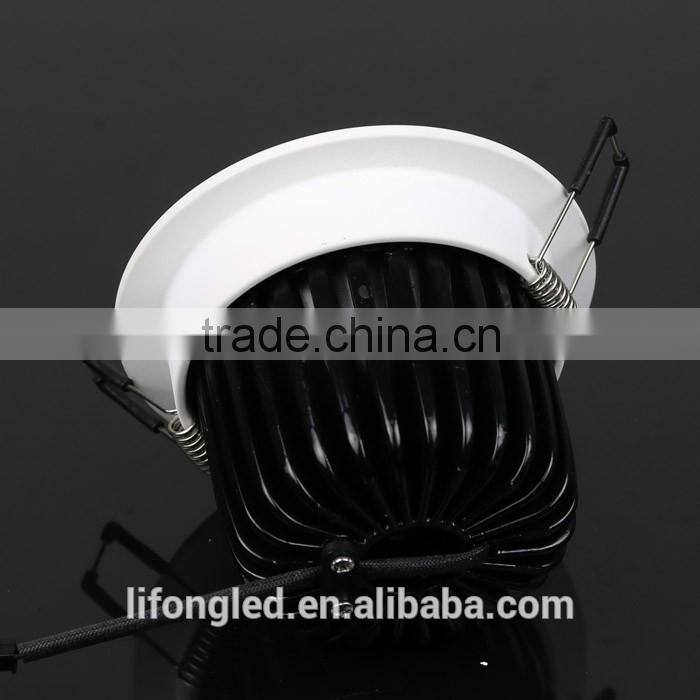 Hot selling fire rated COB led downlight,New design led downlight 7w 12w 50w