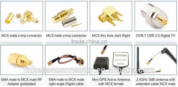 MCX female coaixal connector FOR PCB MOUNT