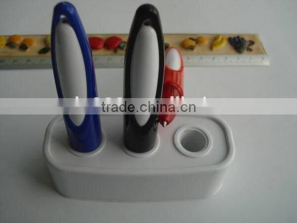 wholesales stand up popular ballpoint pen with pen holder