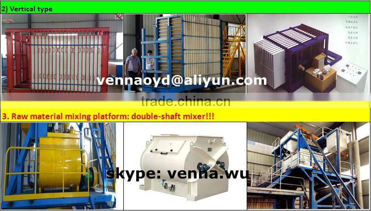 Shandong factory supplier automatic precast EPS concrete sandwich wall panel making machine production line for building industy