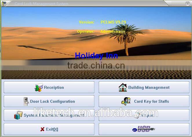 brand new hotel card door lock access control UK US standard mortise