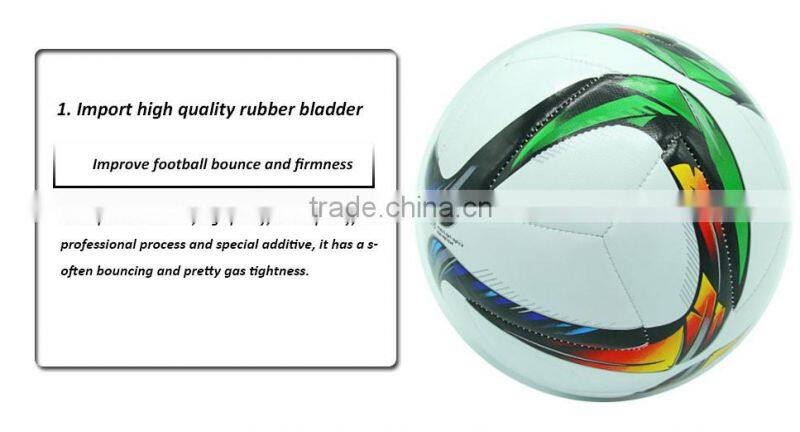 Custom high quality promotional soccer ball with your logo