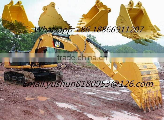 326D2L Excavator Buckets, Customized 326D Excavator Standard 1.33 M3 Buckets Compatible with Harsh Condition