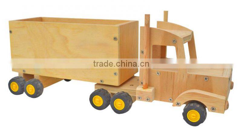 China Factory FSC&BSCI Christmas crafts DIY wooden gift toy