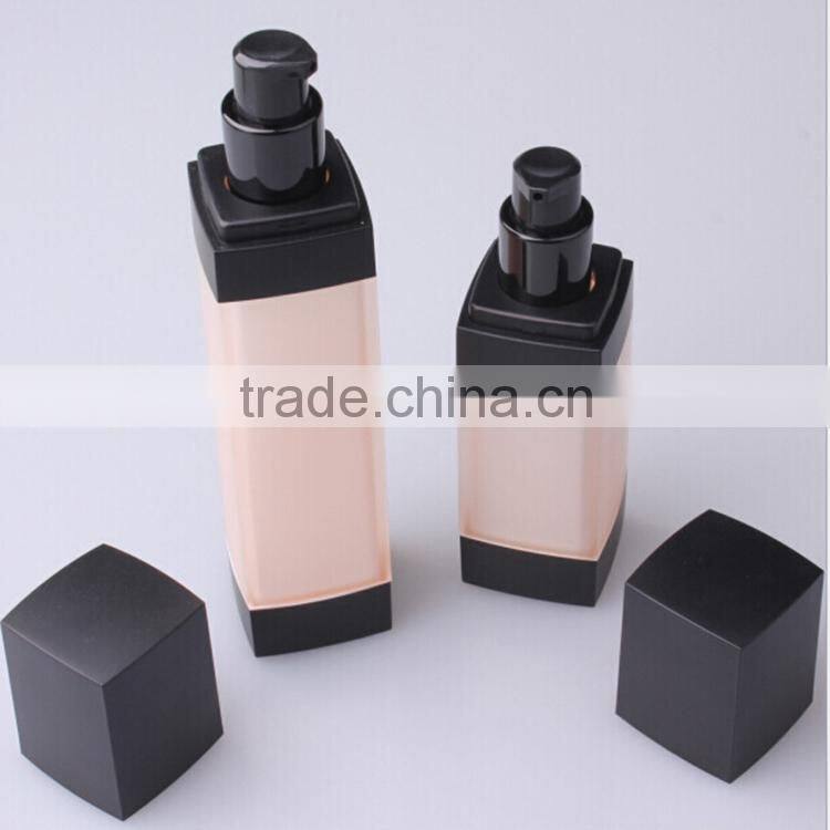 Hot sale high quality empty airless plastic jar acrylic pump bottle cosmetic bottle