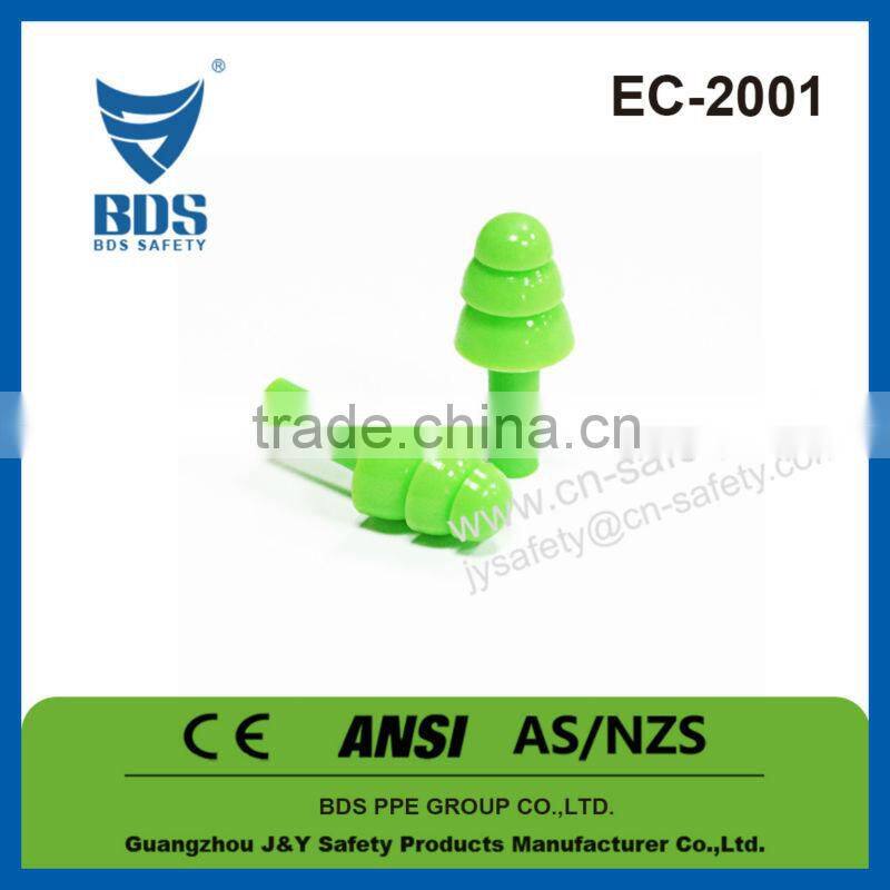 Moldable silicone noise reduction ce ansi as nzs working earplugs