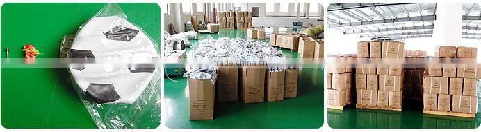 logo could be printed full color printing rubber soccer ball