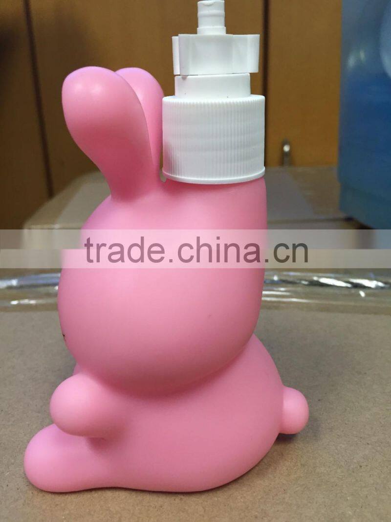 Pink Rabbit Bath Toys,Rabbit Head Lotion Dispenser Toy