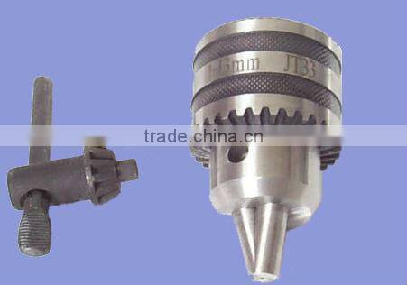 Drill chucks with key