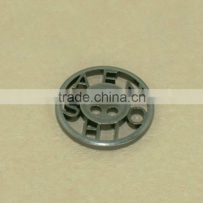 4-hole Flexible Metal Buttons for clothing