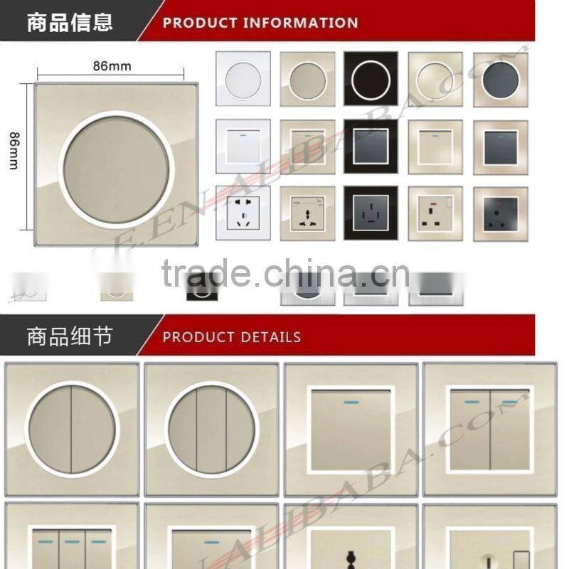 switch power supply High quality new design wall switch and socket