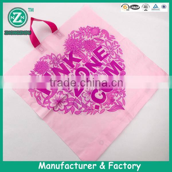 Drawstring gift bag plastic bag China manufacturer located in Guangzhou