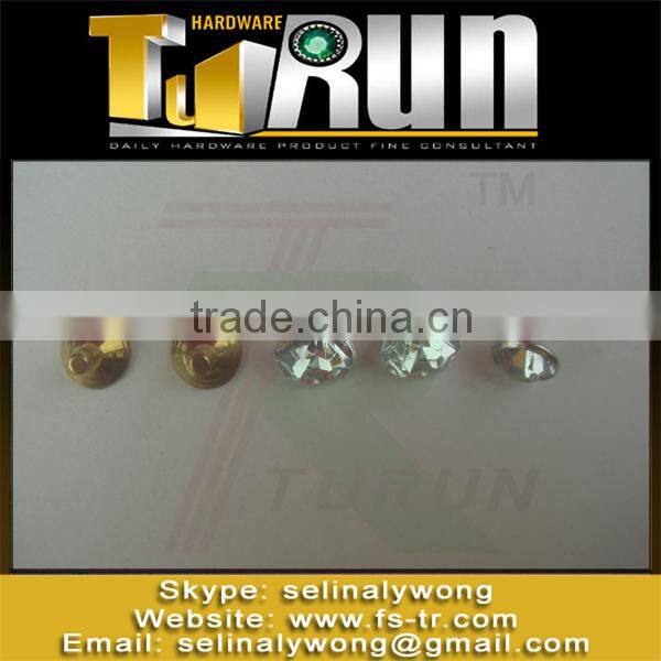 Classic chinese hardware exporter copper clothing stud rivet