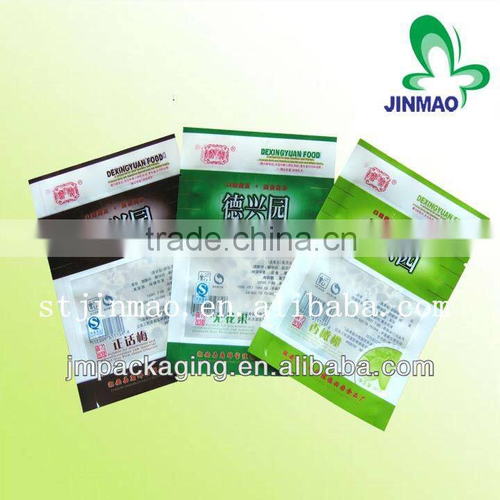 Custom laminated food packaging for snack
