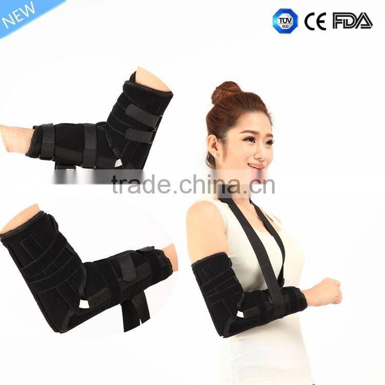 Orthopedic elbow brace - arm splint medical elbow support for sprained or fracture