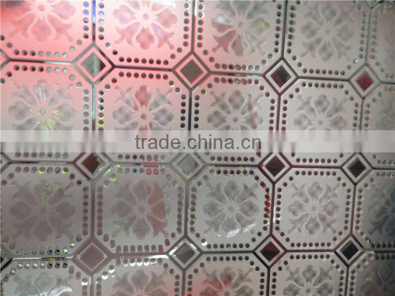 decorative door acid etching glass privacy protection
