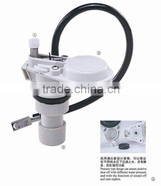 American style Anti-siphon mini pilot fill valve