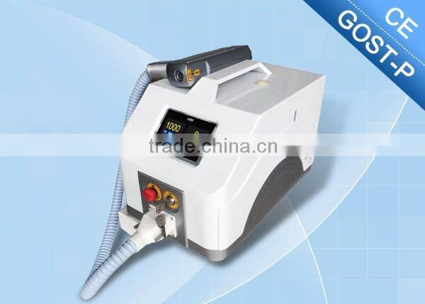 Professional q switch nd yag laser for tatoo removal factory price with Medical CE