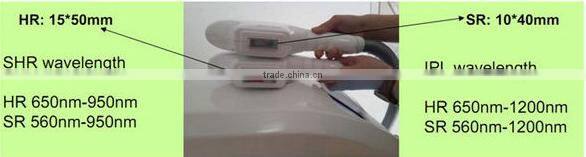Powerful Portable Best China Portable SHR IPL aft Machine for hair removal skin rejuvenation