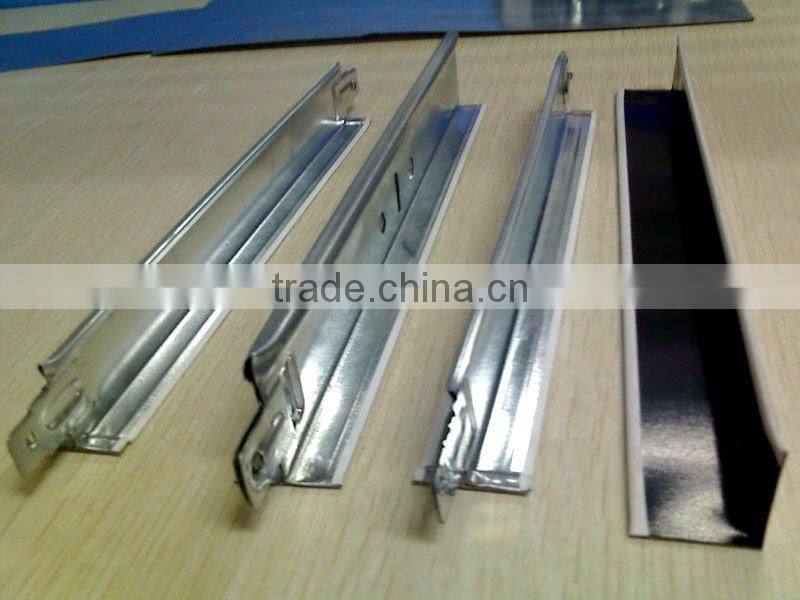 PVC Laminated Gypsum Ceiling Board/Tiles with Ceiling Tee Grids
