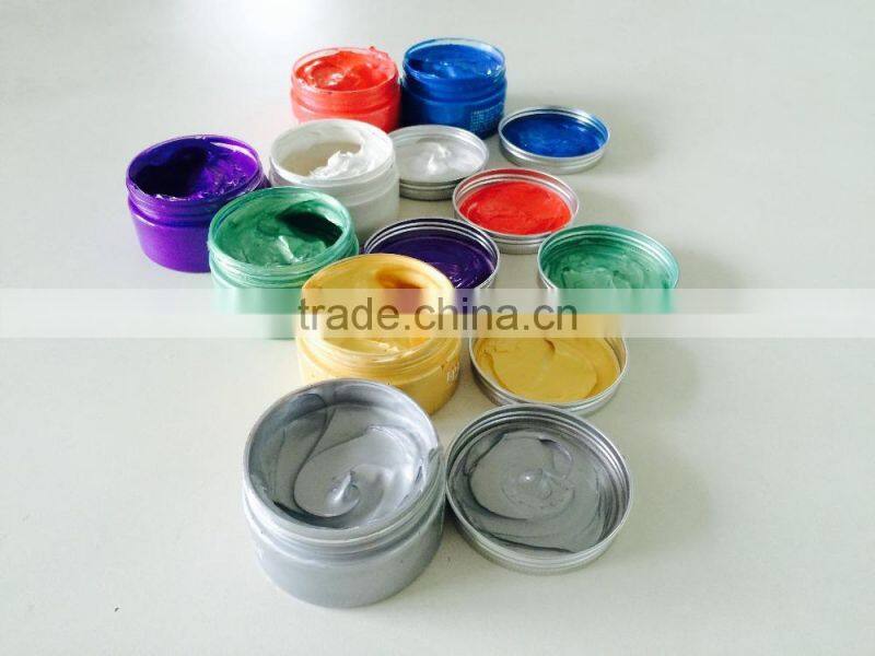 Hot Selling Color styling hair clay,custom private label hair color clay