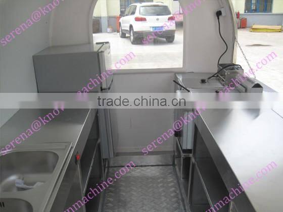 popular street food vending cart/commercial food carts/mobile food cart