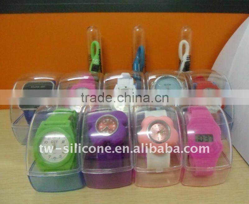 display watch box with window display plastic watch box
