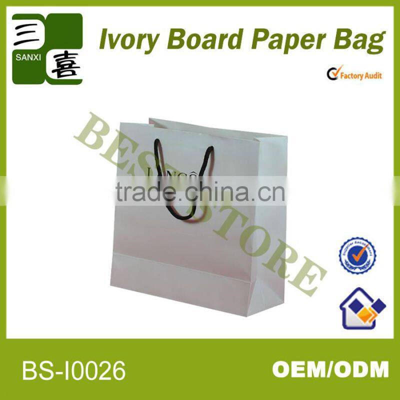sanxi besting selling packaging paper bag for cosmetic