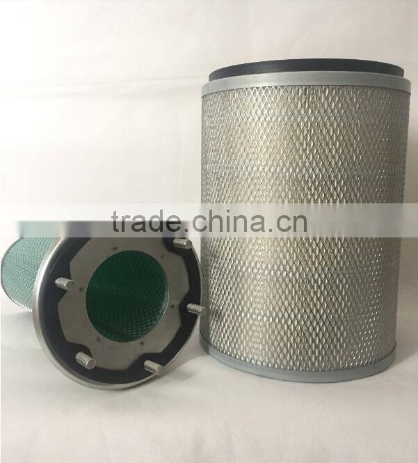 Hepa air filter element 600-181-4300/600-181-4212 for MAN/VOLVO/CUMMIN S/DAEWOO/CATERPILLA R