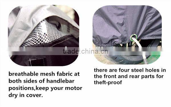 Super High Quality Full Protective Motorcycle Rain Cover/ Waterproof/ Anti-UV/ Anti-snow/two layers