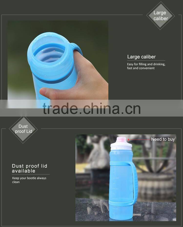 Food Grade Light Soft Sports Plastic Water Bottles