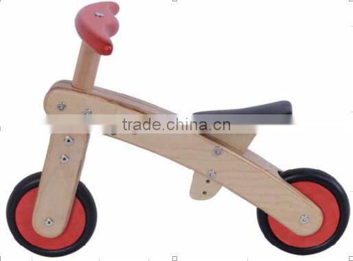wooden bike