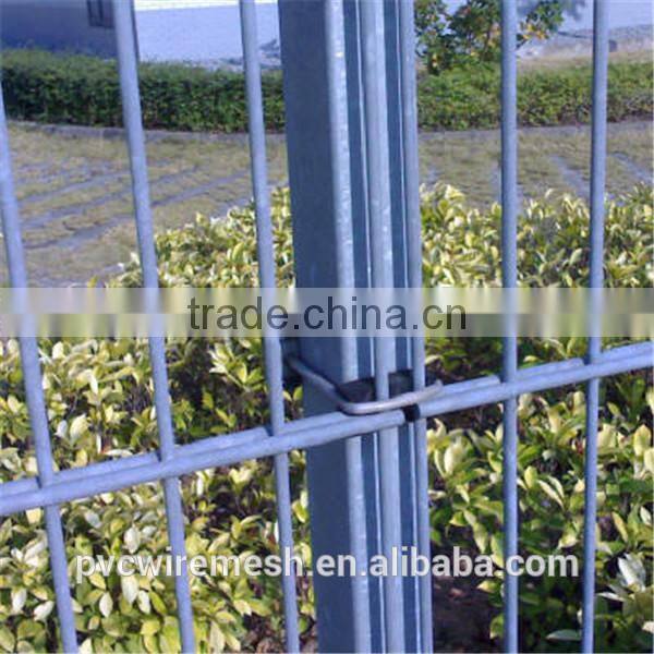 Gold supply double wire mesh fence/double fence ISO 9001