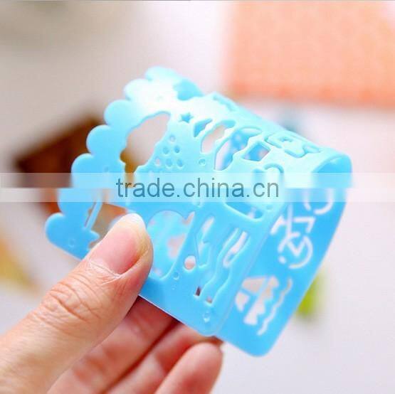 spirograph ruler drawing set plastic Graphics model ruler kids toys spirograph