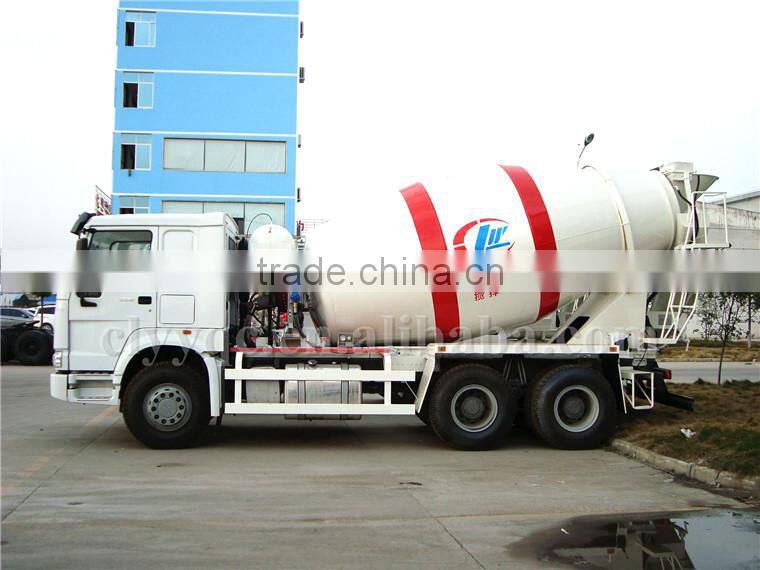 SINOTRUK HOWO Brand! 12 CBM concrete mixer truck trailers