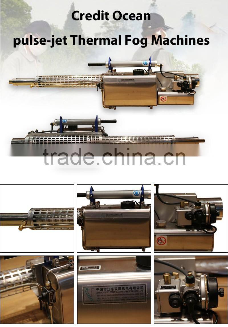 Pulse-jet Thermal Fog Machines