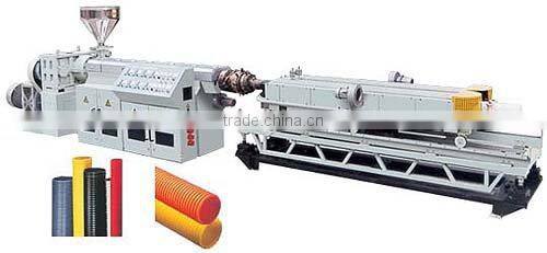 PP/PE/PA Single Wall Corrugated Pipe Machinery