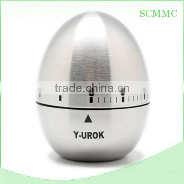 Egg stalinless steel mechanical kitchen timer