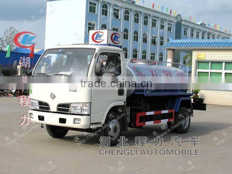 4000L 4x2 LHD/RHD Small mini Fecaling/Fecal Suction Truck