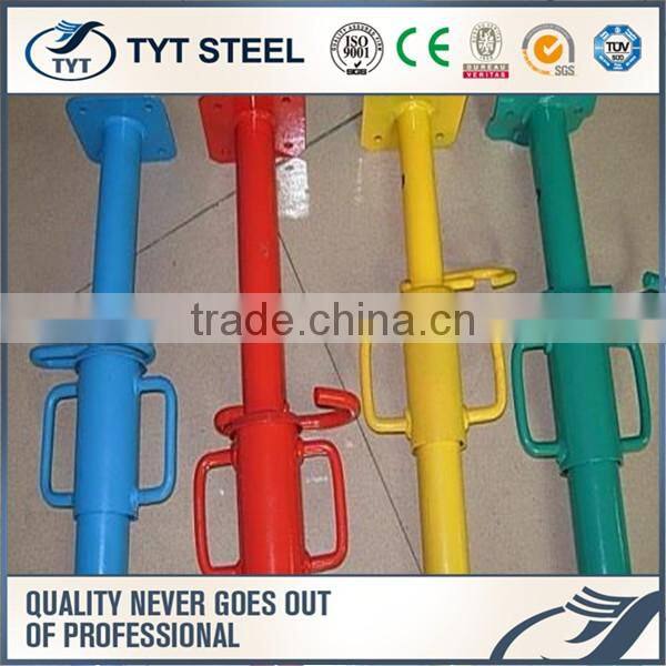 light/heavy duty painted/galvanized scaffold adjustable steel prop for formwork system