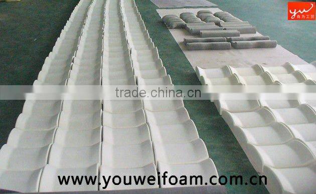 Backand Neck memory foam pillow for use in car