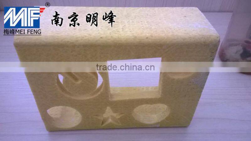 Waterjet cutting C-Channel FRP Pultruded Profiles