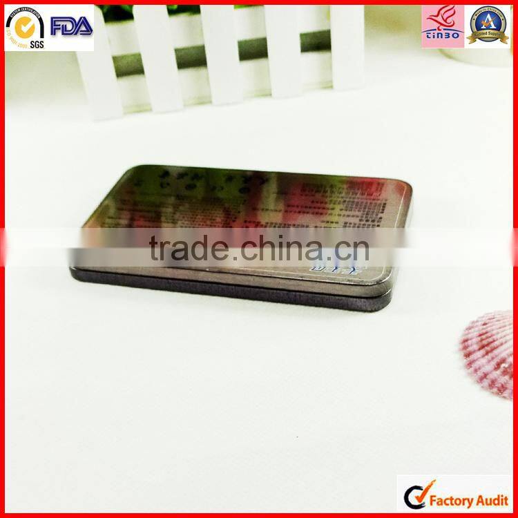 factory price rectangular tins for battery